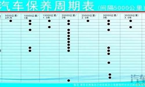 瑞纳汽车保养周期_瑞纳汽车保养周期表